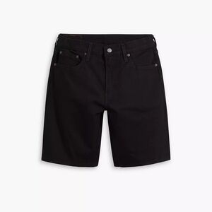 LEVIS 405 STANDARD 10" Men's Black Denim Shorts Jean Shorts Dressy Night Out